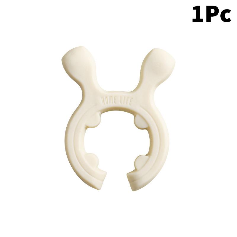 1Pc Silicone Spatula Rack Spatula Holder Deer Ear Anti Scalding Overflow Pot Clip Spoon Holder Kitchen Gadget