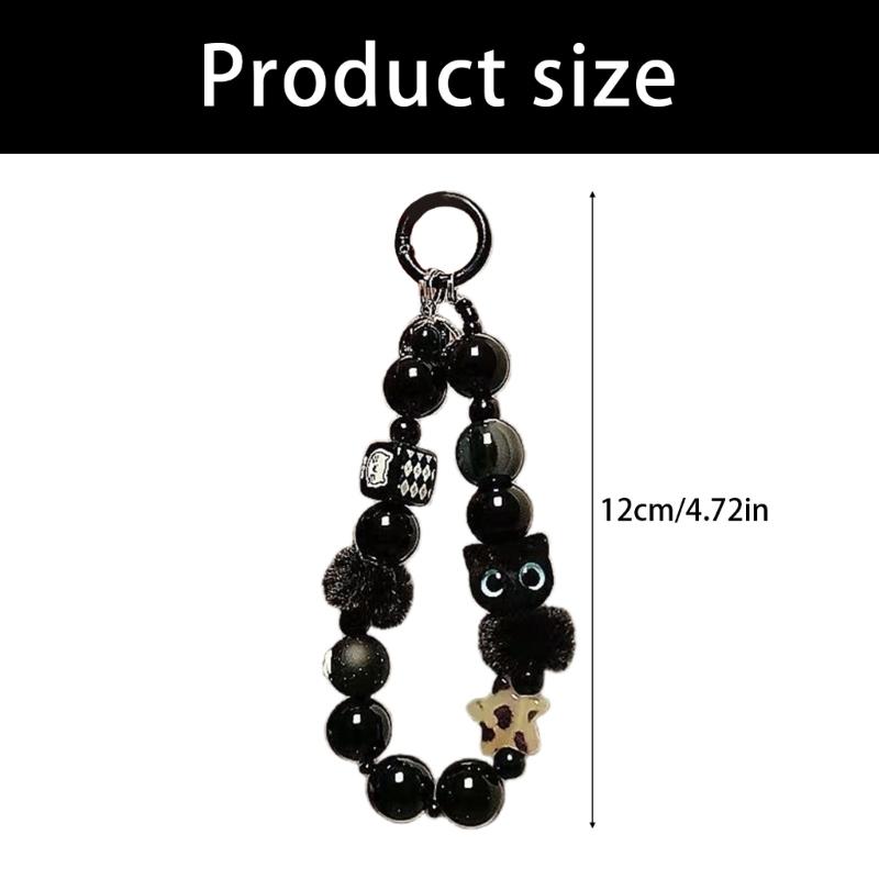 Lost Kitten Mobile Phone Strap With Adjustable Wristband And Multiple Functional Key chain