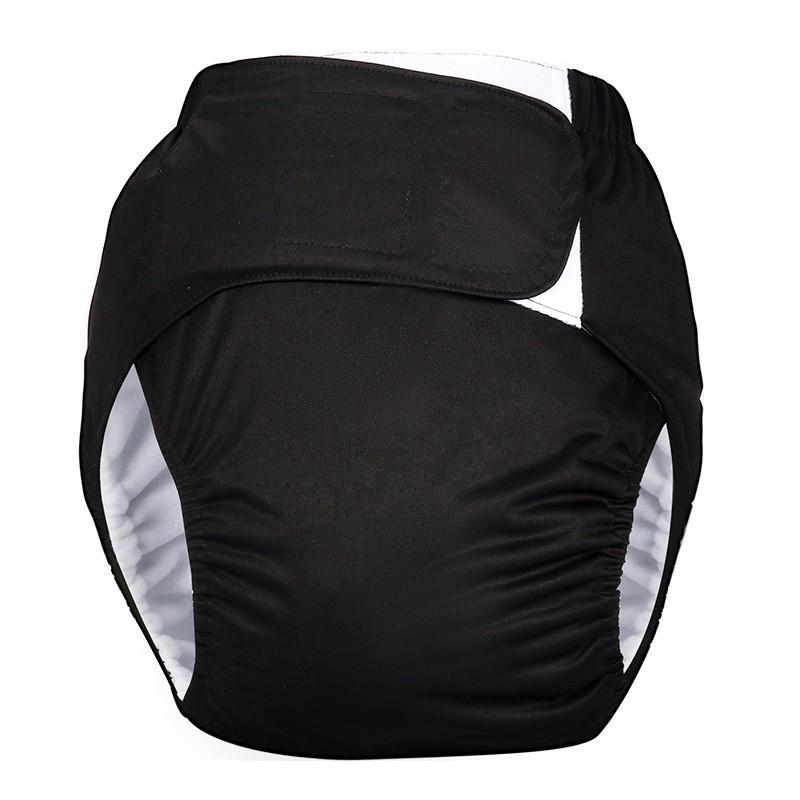 Adjustable Washable Incontinence Diaper Underwear with Velcro for Adults