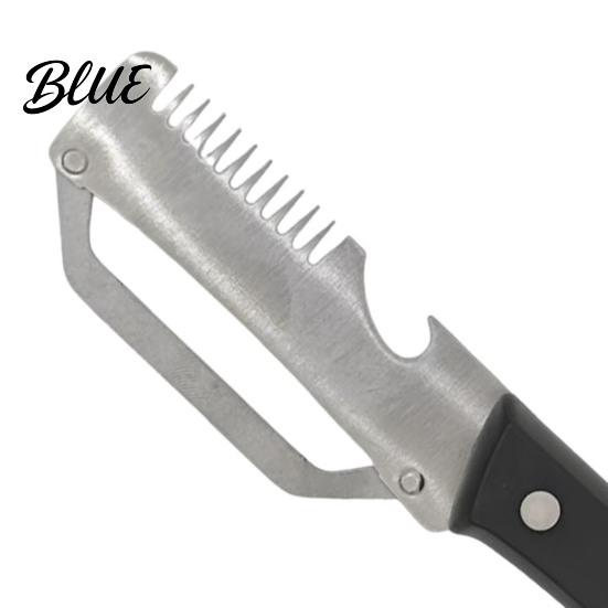 Stainless Steel Blade Kitchen Tool Vegetable Peeler with Handle Multi-Function Fruit Potato Multi-purpose And Peeler 2-in-1 Bottle Opener Ergonomic