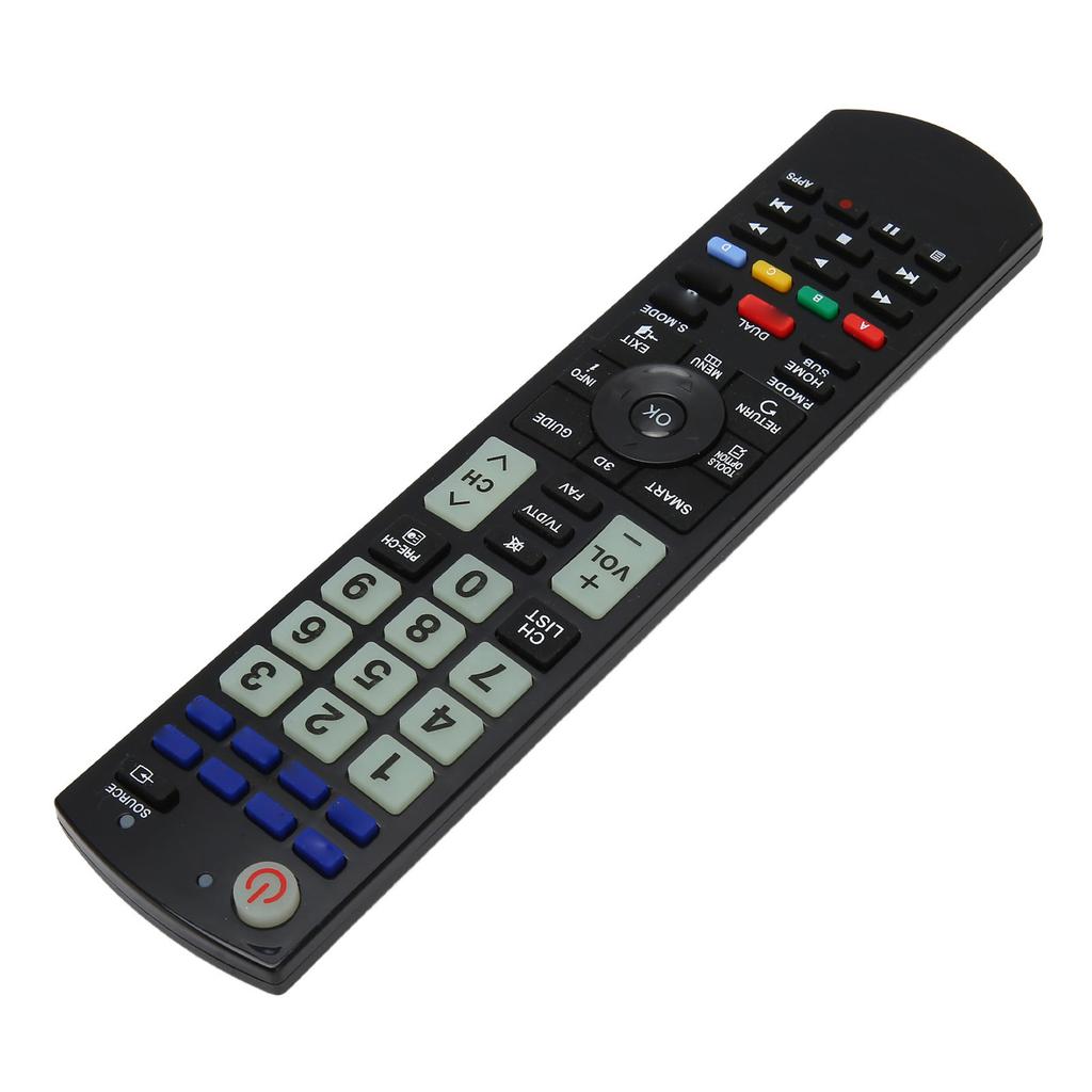 Universal TV Remote Control Ergonomic Lightweight Sensitive Buttons Long Transmission Distance