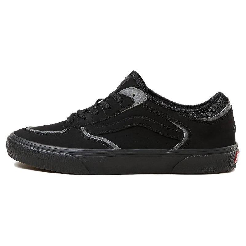 Vans Skate Rowley Unisex Low Top Skateschuhe Schwarz Grau Bequem Minimalistisch VN0A2Z3OHR0 44.5 black