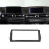 Real Carbon Fiber GPS Navigation Panel Cover Trim For Toyota Supra A90 19-24