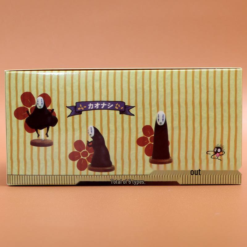 6 Styles Spirited Away No-Face Man Mini Doll Blind Box Figure