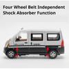 1:24 WULING RongGuang Toys Cars Models Alloy Diecast Doors Opened Miniature Van Wheels Turned Vehicles Boys Educational Toys