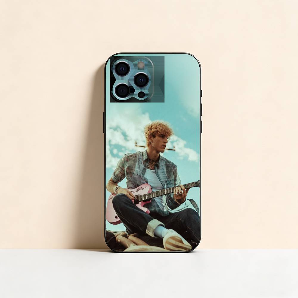 MGK Machine Gun K-Kelly Phone Case Silicone Soft For IPhone 17 16 15 14 13 12 11 X XR Plus Pro Max Plus