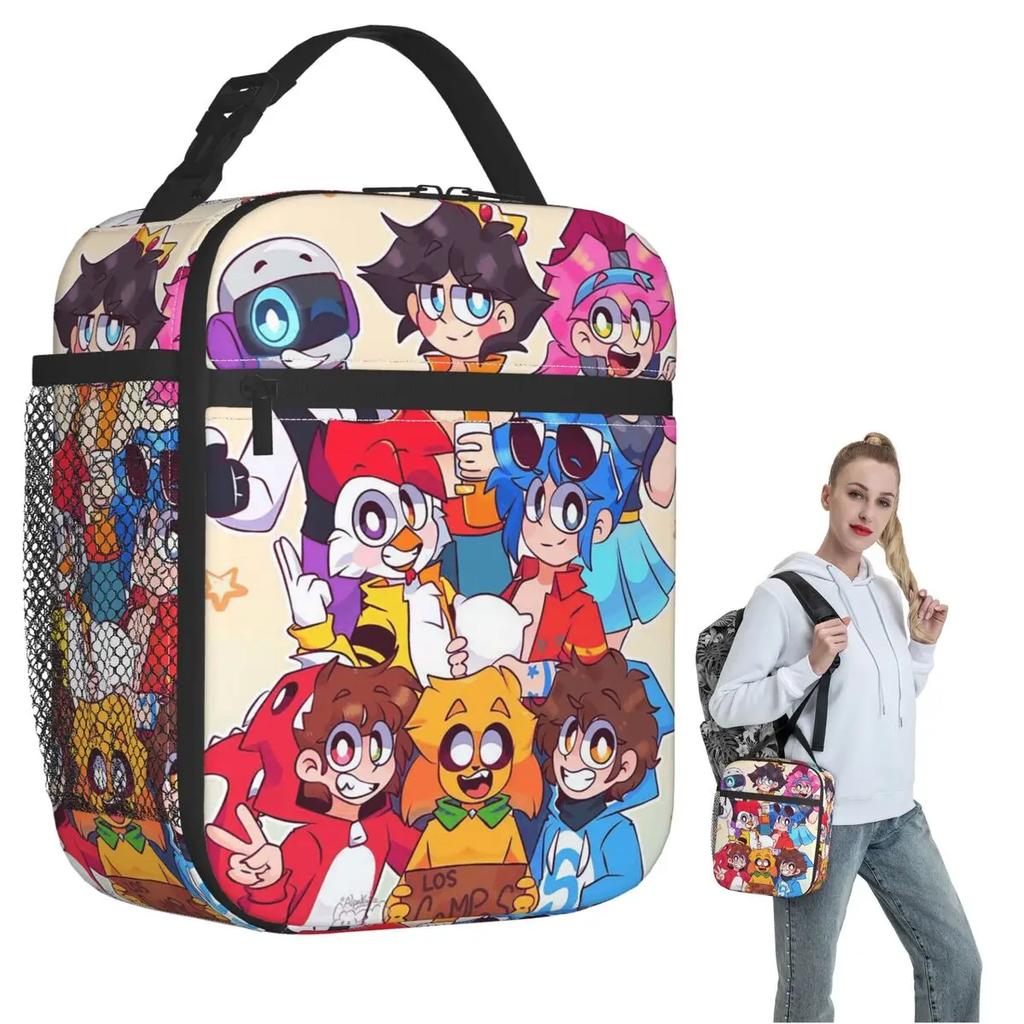 Compas Family Insulated Lunch Bag for Women Kids Leakproof Food Boxes Thermal Lunch Box Tote