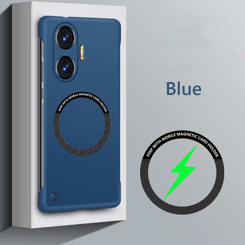 Magnetico Senza Cornice Per Custodia Sottile Per Xiaomi Poco F7 PocoF7 G Ricarica Wireless Cover Posteriore Rigida