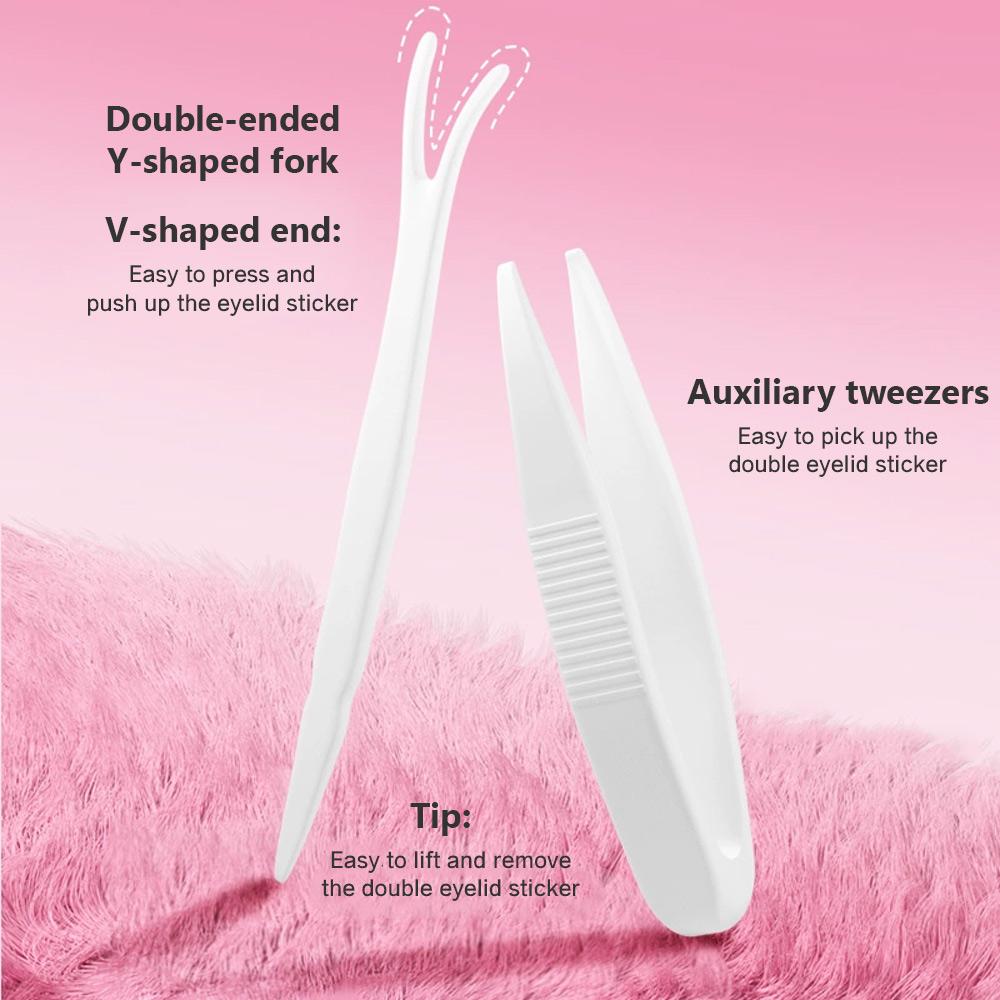 Rock Sweet 240 Pieces Double Eyelid Sticker Waterproof Breathable Invisible Blend Natural Traceless Double Eyelid Tape