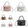 Childrens Bucket Bag With Chain Pattern Pu Material For Kindergarten Girls Daily Use
