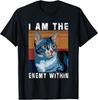 I Am The Enemy Within Funny Cat Lover Gift T Shirt