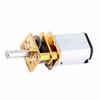2 Pcs Gear Motor 6V 300RPM Speed Reduction Gear Motor with Metal Gearbox for Replacement