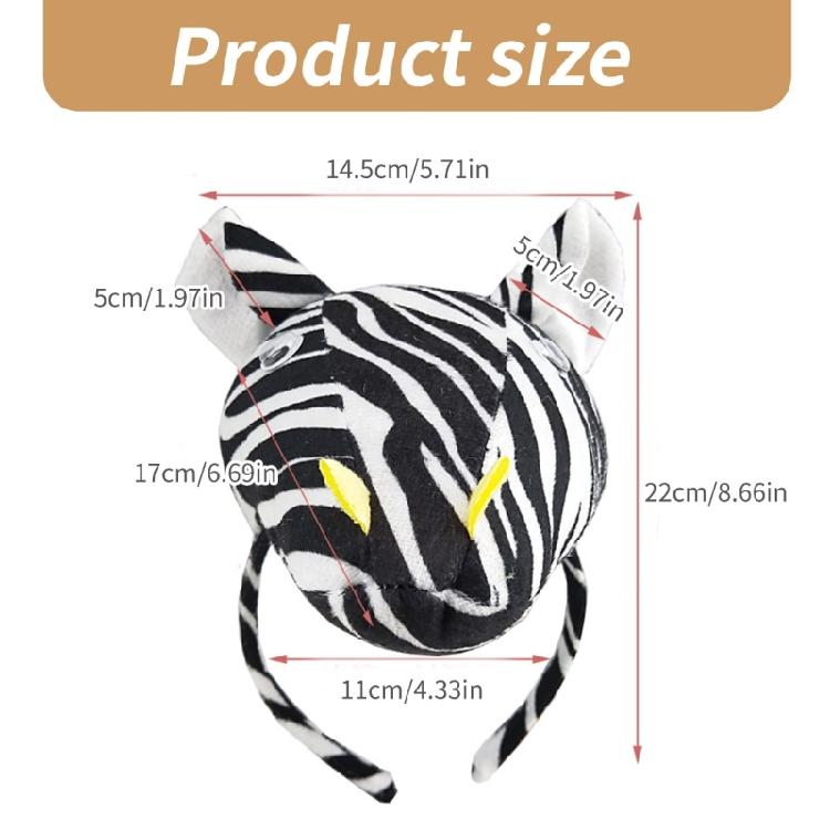 Unisex Fashionable Headdress Set Antiskidding Children Hair Hoop Ponytails Headwear for Various Hairstyles