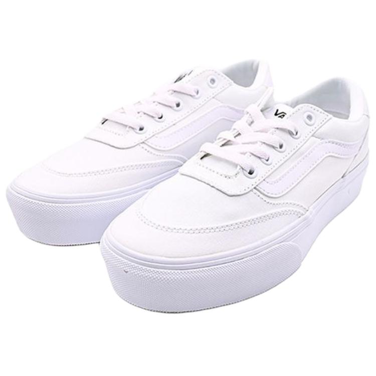 Vans Unisex Brooklyn LS Platform White VN000DC4WWW