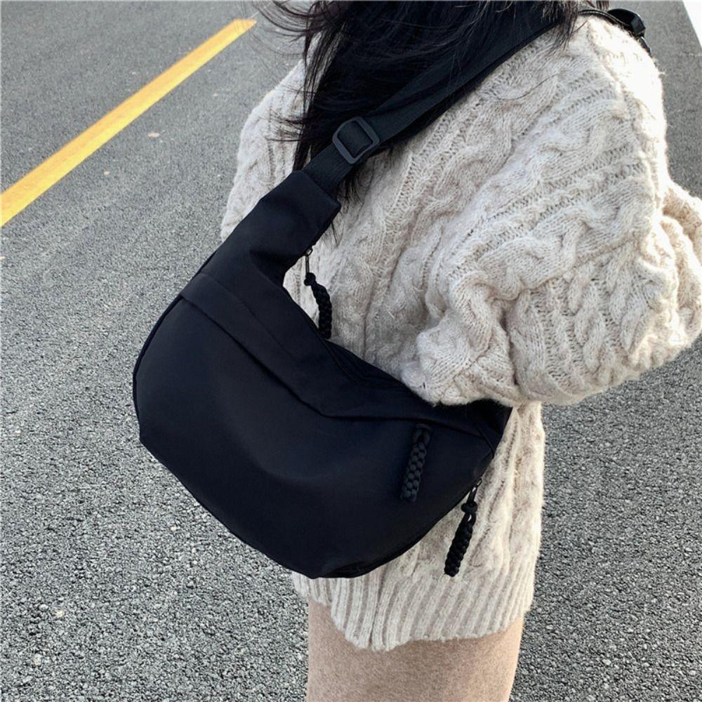 Handbag Oxford Dumpling Bags Nylon Large Capacity Sports Bag Simple Single Shoulder Bags  Unisex