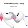 4-1Pairs for AirPods Pro New Transparent Replacement Earplugs Pressure Relief Version Anti-slip Ear Plugs Silicone Ear Tips Case