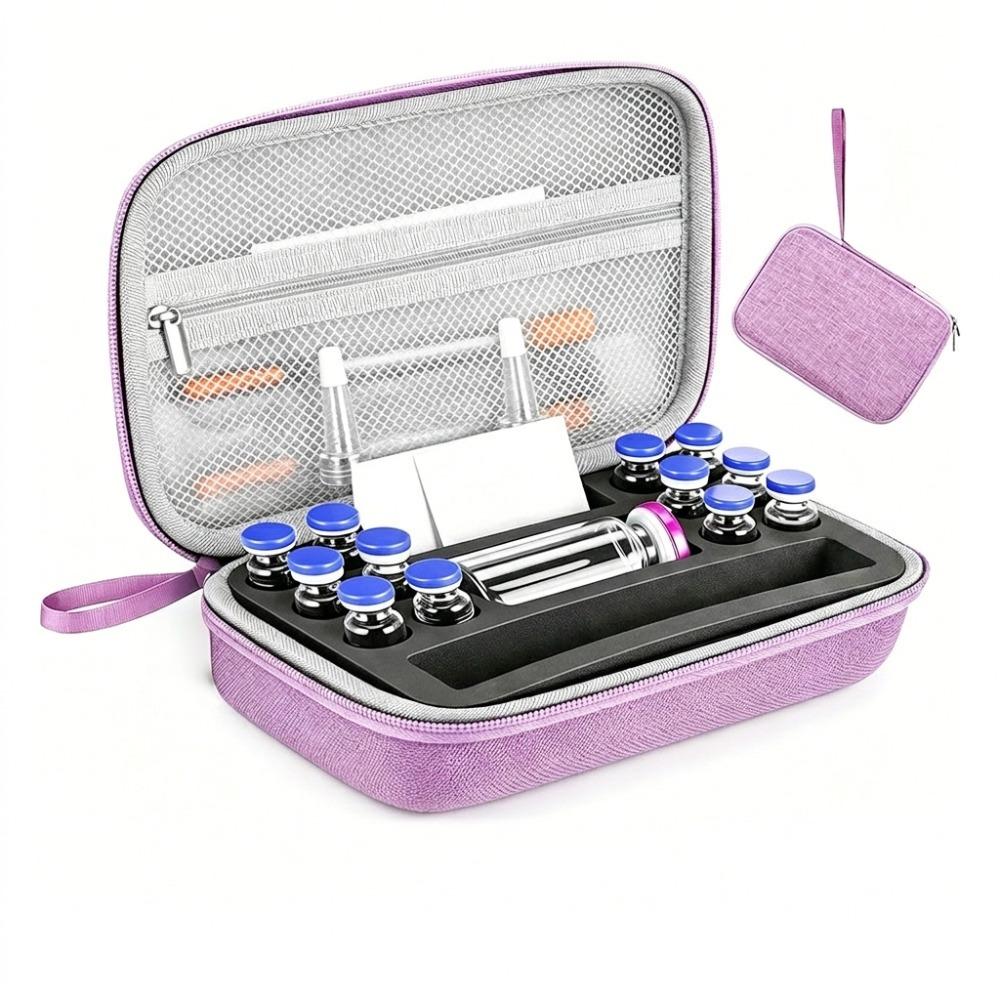 Waterproof Insulin Pen Protective Box Multiple Slots Peptide Storage Case Home Storage