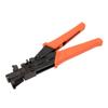 Compact Wire Stripper Multi Purpose Plier Wire Crimper Adjustable PP & Tool Steel Made for RG59/8RG6/RG11/75-5/75-7