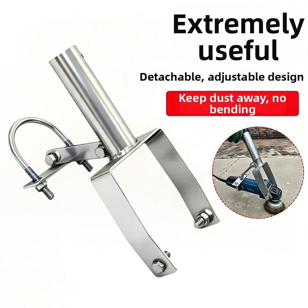 Welded Frame Angle Grinder Support Bracket Extended Long Shaft Extension Rod  Standing Operation