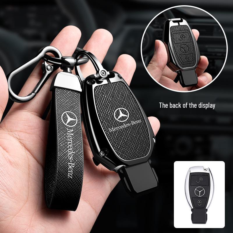 Mercedes High-End Schlüsselhülle für E300L, C260L, GLC, A200L, GLB, GLE