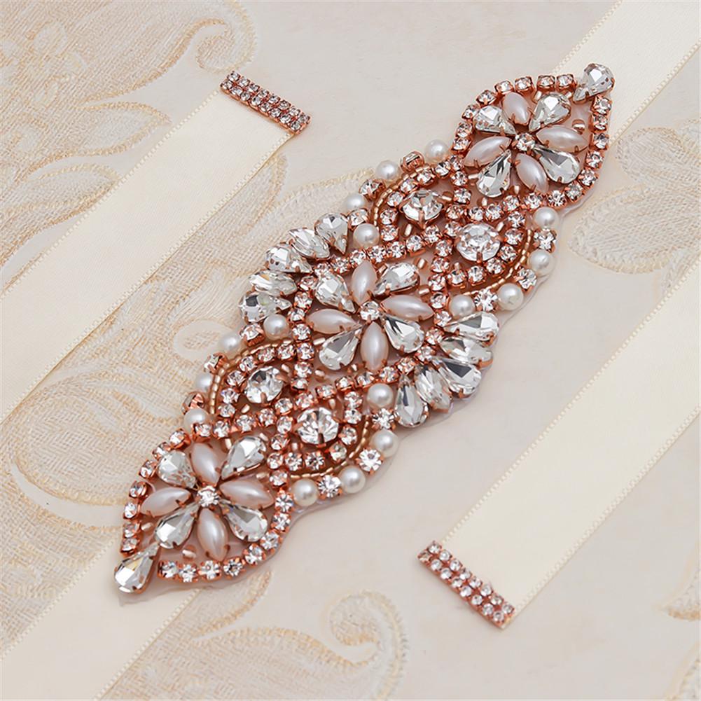 Goedkope YANSTAR Rhinestone Bridal Belt 