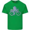 A Cycling Octopus Funny Cyclist Bicycle Unisexs Light Cotton TShirt