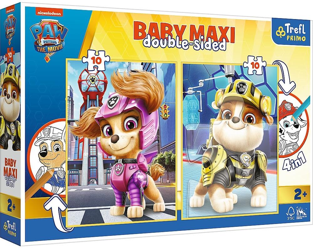 TREFL 43004 Puzzle Baby MAXI 2x10 The Joyful Paw Patrol Team