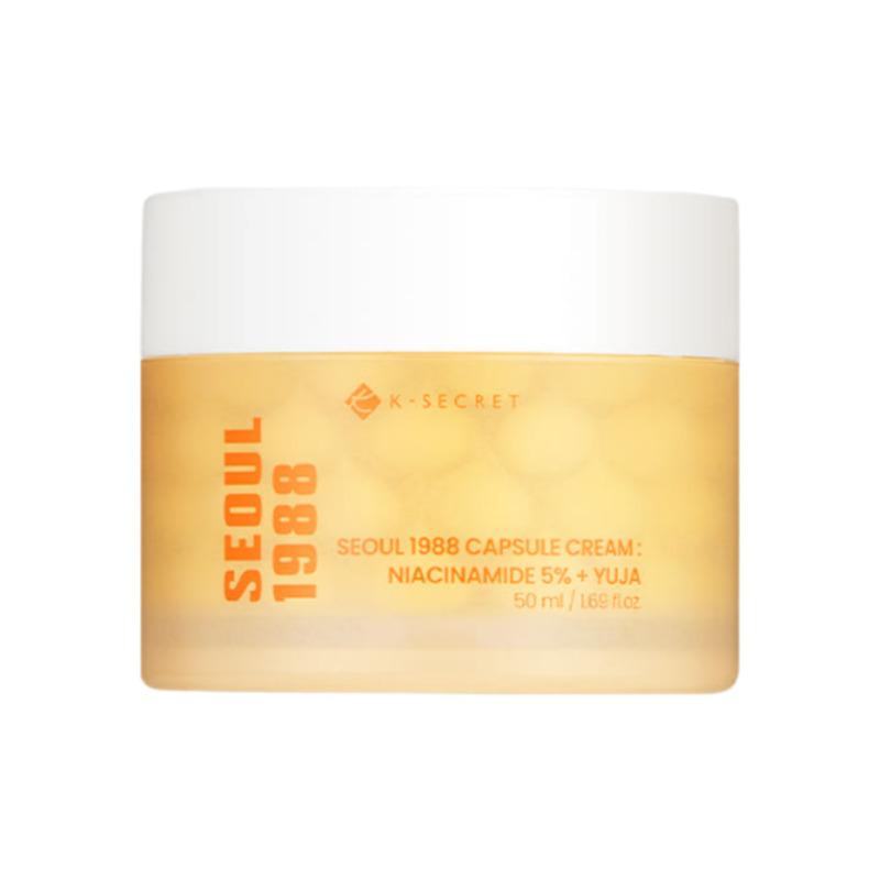 K-SECRET Seoul 1988 Niacin Yuja Capsule Cream 50ml