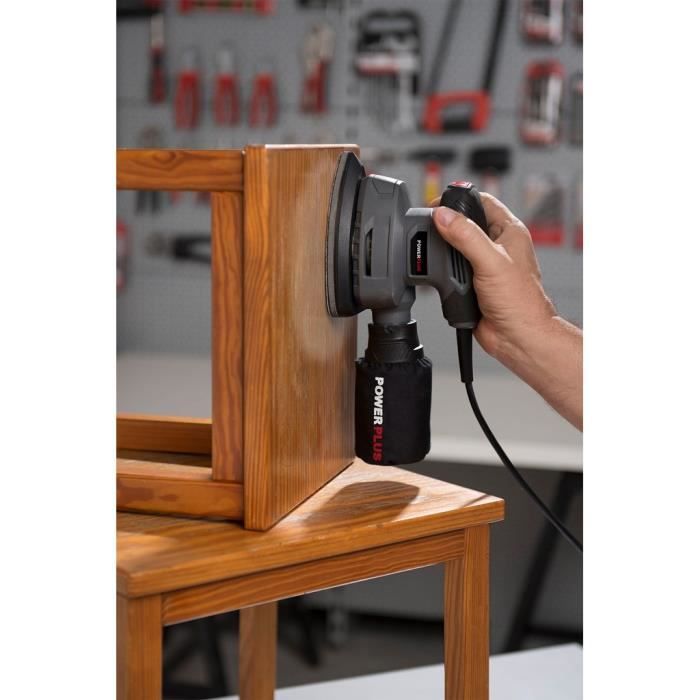 Powerplus ponceuse delta 140 w powe40020