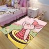 1PC Winnie The Pooh Piglet Printed Carpet  Living Room Bedroom Kids Room Large Area Decor Non-slip Floor Mat Kids Play Area Rug