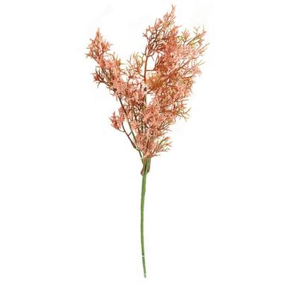 Artificial Decorative Flower Twig - Brown Color, Height 46 Cm