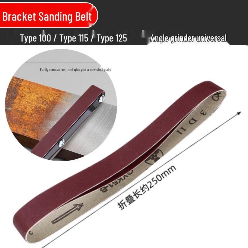 Multifunctional Angle Grinder Belt Sander Bracket for Woodworking (100/125 Type)