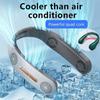 2024 Portable Neck Fan Electric Wireless Fan Rechargeable Mini Ventilation Cooling USB Bladeless Silent Fan for Outdoor Sports