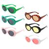 Sunglass Plastic Lens Shades Sun Thick Eyewear Glasses for Party Fashion Outfits Gift Travel