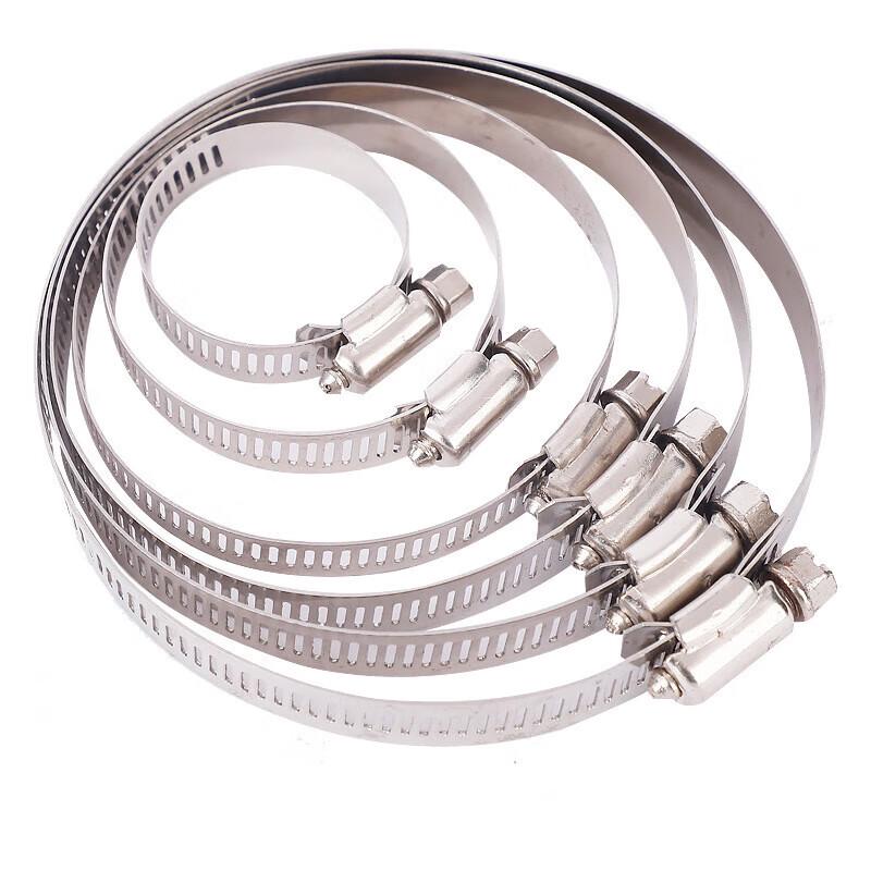 Shidian 304 Stainless Steel Adjustable Hose Clamps