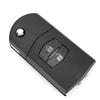 2-Tasten-Auto-Fernbedienung Flip Shell Schlüsselanhänger Fall Abdeckung Fit für MAZDA 3 5 6
