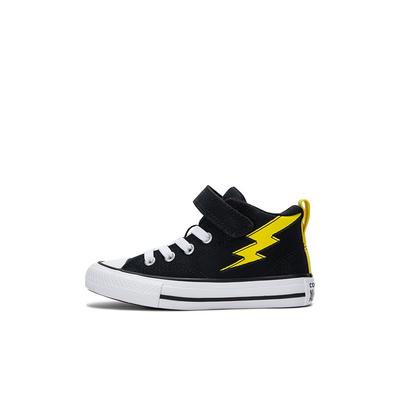 Chuck Taylor All Star EasyOn Mid PS Malden Street - Electric Bolt Kids Sneakers Black Golden-Wren White A10392C