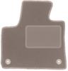 Beige Driver's Mat For: Peugeot 4008 II Crossover (2016-)