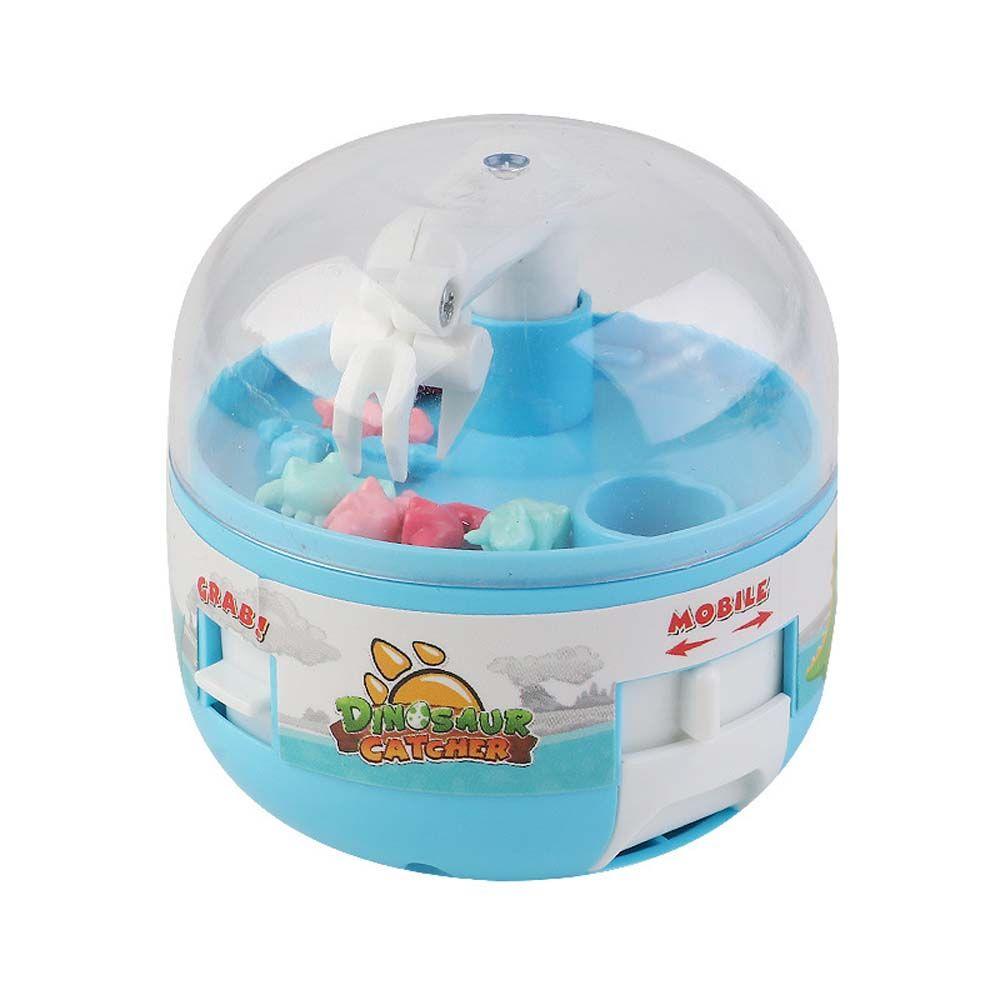 Dino Figures Catcher Catch Dinosaur Game Kids Capsule Toy Mini Claw Machine Capsule Catcher Toy