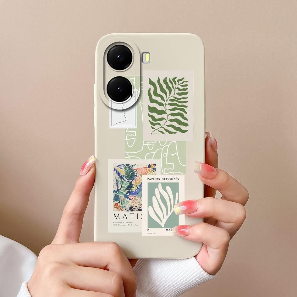 Für Redmi 14C A1 Turbo 4 A4 13 A2 K70 Ultra A5 14R Handyhülle Mode Label Muster Hohe Qualität Weiches Flüssigsilikon Anti-Fall Hülle Für Redmi Hüllen