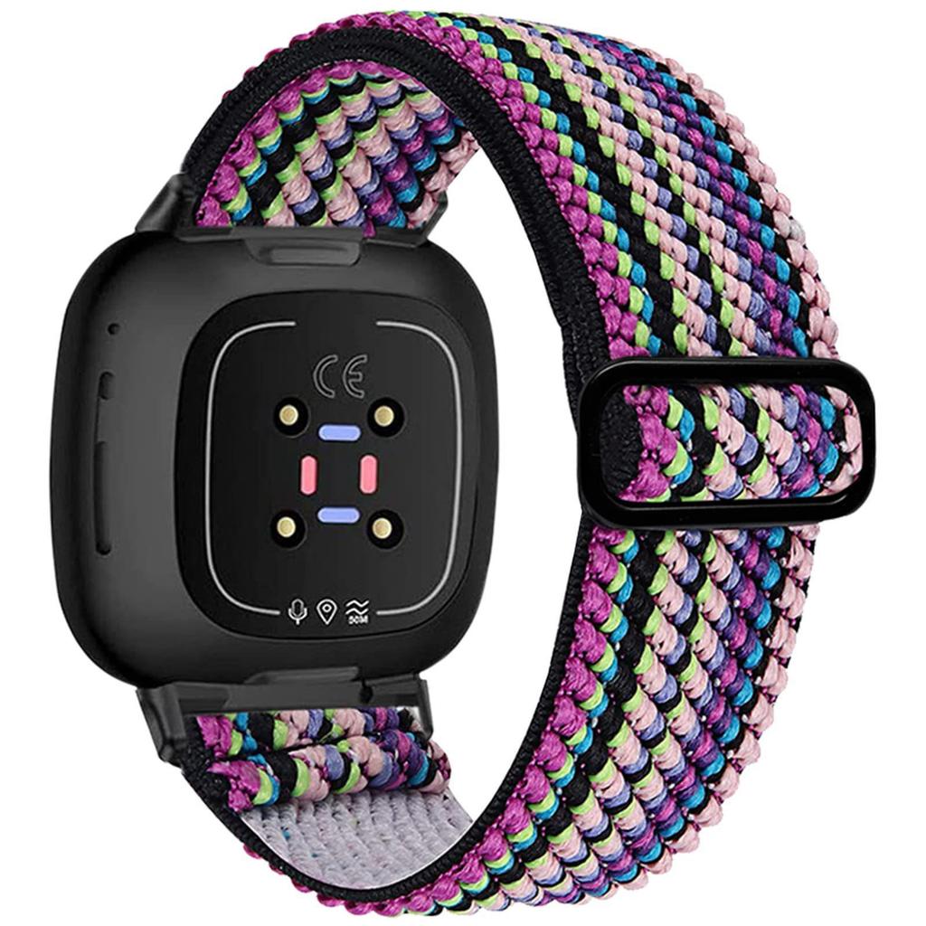 Nylon Sport Buckle Wristband for Fitbit Versa 3/4