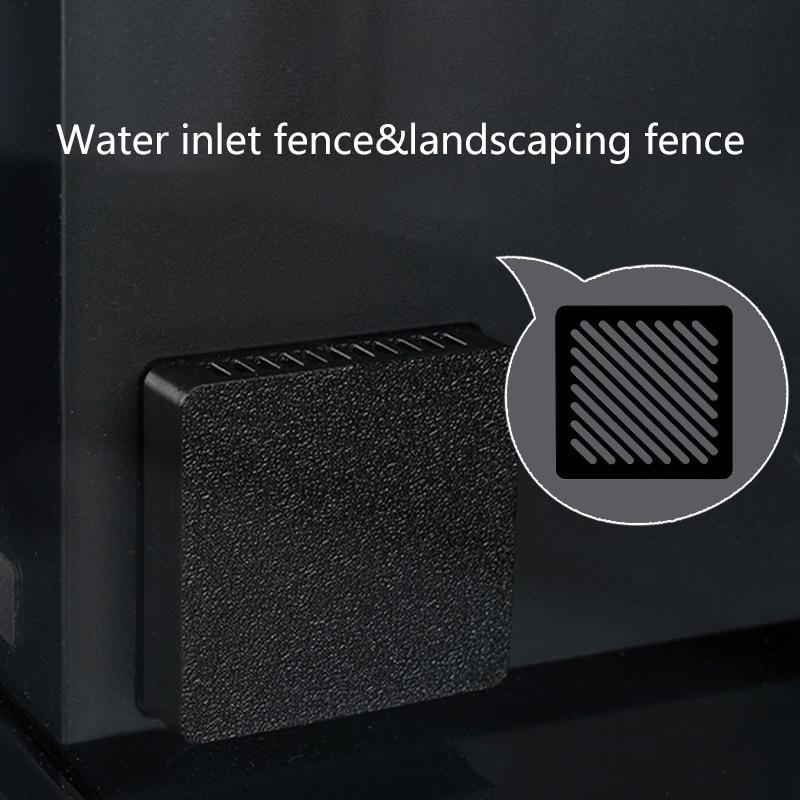 For Xiaomi Mijia Smart Aquarium Modification Backplane Bottom Stickers Import And Export Accessory Aquascape Sand Blocking Mesh