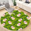 1pc Winter Wonderland Office Round Rug, Carpet for Office, Gaming, Lightweight Round Floor Mat yy260205079