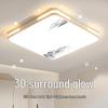 LED Square Ceiling Light - Super Bright for Bedrooms and Living Rooms, Modern 2025 Style, Ideal for Master Bedrooms and Restaurants.