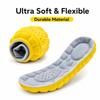 Soft Shock Absorbing Shoe Insoles Breathable Anti-Slip Foot Support Pads for Running Walking Daily Sports Foot Care