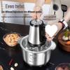 Electric Meat Grinder & Food Processor: Dough Mixer, Mincer, Dumpling Filler, Chili Powder Grinder - Free Shipping