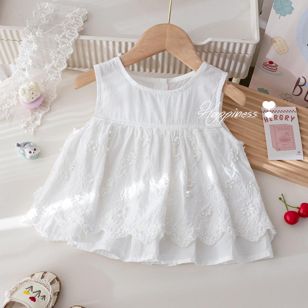 Girls Summer Lace Trim Camisole And Solid Casual Pants Two Piece Set Trendy Outfit For Kids