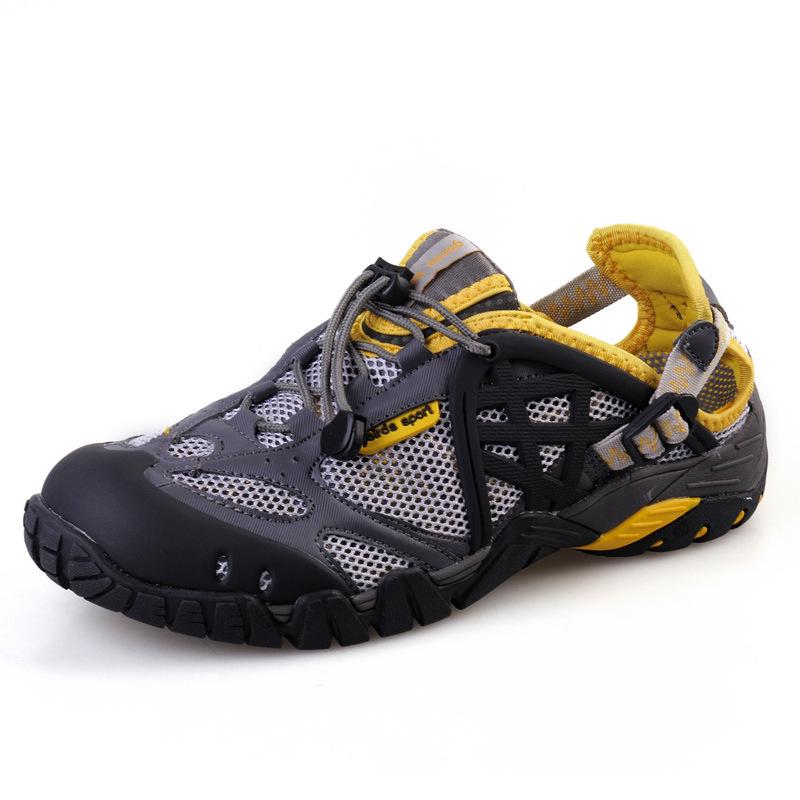 Men's Quick-Dry Amphibious Canyoning & Mountaineering Shoes - Breathable British Style