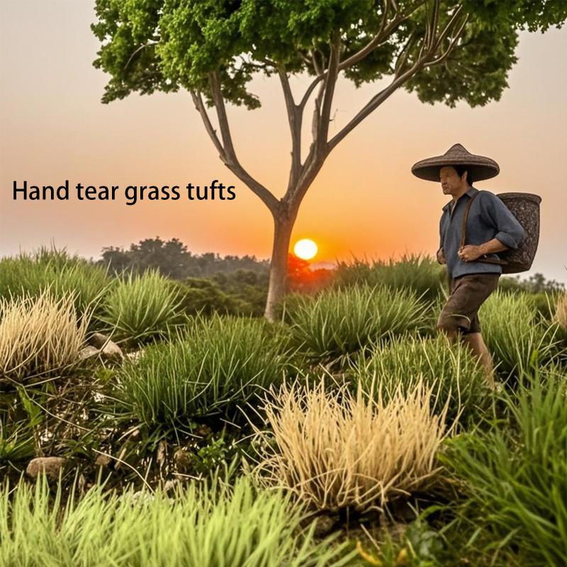12mm Miniature Grass Clusters Hand-Tearable Model Grass For Diorama Sand Table Model Building Scene Layout DIY Craft Supplies