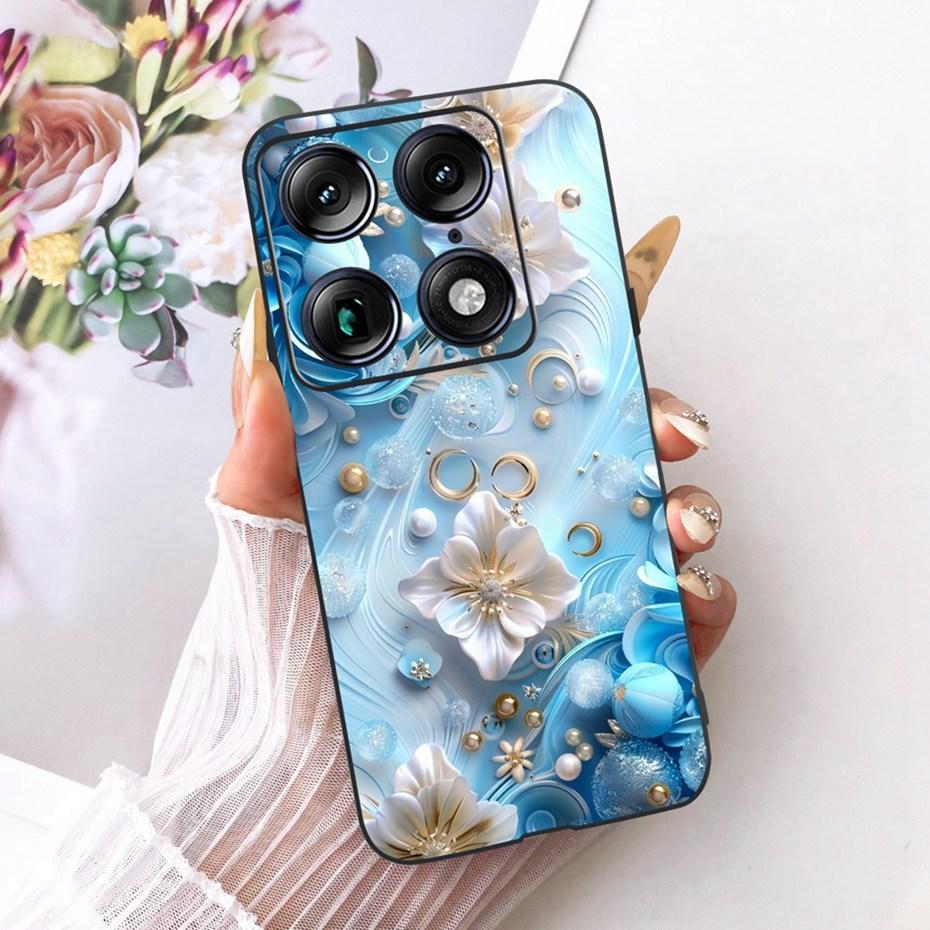 Fashion Letter Phone Case For Motorola Signature XT2603-2 Back Cover For Motorola Signature 5G Soft Black Silicone Cases